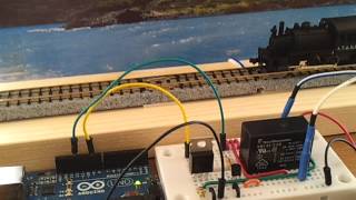 Arduino Train control Soft Start [upl. by Innos]