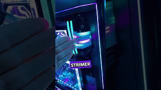 StromflussOptik einstellen Lian Li Strimer plus RGB Kabel Effekt gamingpc pcbuilding bastelnerd [upl. by Meer250]