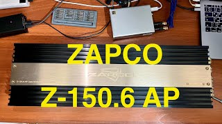 Замер усилителя Zapco Z1506AP [upl. by Conti542]