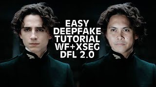 Easy Deepfake tutorial for beginners Xseg [upl. by Gurias]