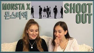 COVER ME MONSTA X  SHOOT OUT MV REACTION [upl. by Denbrook275]