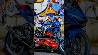 Galeri Modifikasi Suzuki GSX 150R  modif Ducati keren [upl. by Meuser147]