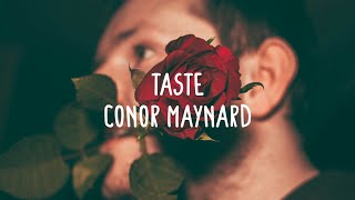 Conor Maynard  Taste Lyrics [upl. by Nosylla]