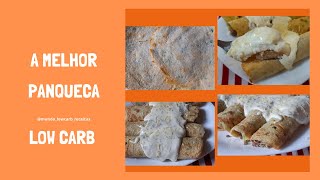 A MELHOR PANQUECA LOW CARB SEM FARINHA SEM LACTOSE [upl. by Vitkun]