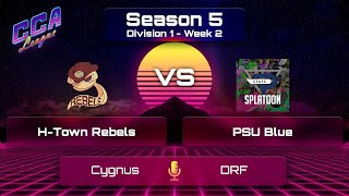 Div 1 HTown Rebels vs PSU Blue  CCA League S5 W2 [upl. by Cuttie]