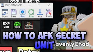 How To Tiny Task Jotaro Heavenlychad Anime Last Stand Update 3 [upl. by Domini]