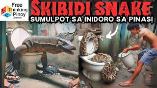 Ahas at Bayawak Nakita sa Inidoro Wild Animals found in toilet bathroom [upl. by Chrisman668]