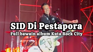 Moment Langka SID di Pestapora bawain full album Kuta Rock City Gokil [upl. by Hercules]