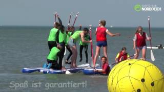 SUP Surfschule Norddeich [upl. by Anaili]