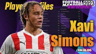 Xavi Simons  Player Profiles 10 Years In  FM23 [upl. by Missi]