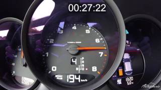 2016 Porsche Macan 252 hp Acceleration 0  210 kph  0  130 mph  Autophorie [upl. by Sadie]