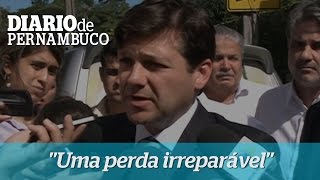 Geraldo JÃºlio fala sobre a morte de Eduardo Campos [upl. by Mayhew]