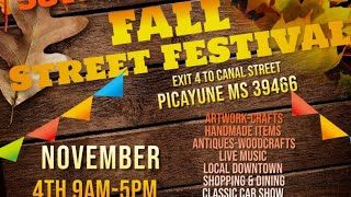 Sights and sounds of Picayune Fall Street Fair [upl. by Novar568]