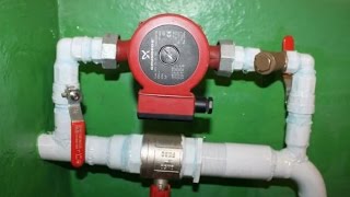 Grundfos circulating pump installation [upl. by Neroc67]