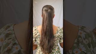 Easy clutcher hairstyle  trendingshorts shorts [upl. by Eissirhc]