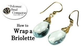 How To Wrap a Briolette [upl. by Dustman548]