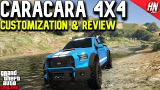 Vapid Caracara 4x4 Customization amp Review  GTA Online [upl. by Seely]