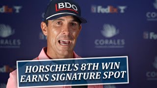 Billy Horschel Wins 8th PGA Tour Title Earns Spot In Final 3 Signature Events [upl. by Weisburgh]