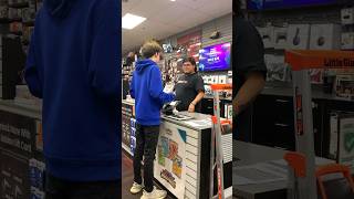 Trying to buy display items at GameStop [upl. by Filahk]