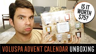 Voluspa Candle ADVENT CALENDAR Unboxing – Worth 75 [upl. by Hedve]