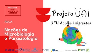 AULA 4  NOÇÕES DE MICROBIOLOGIA E PARASITOLOGIA [upl. by Daggett415]