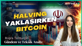 Kripto Paralar Neden Düşüyor İranİsrail Gerginliği Halving ve Bitcoin  Gündem amp Teknik Analiz [upl. by Anahoj]