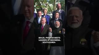 G20 Summit PM Modi Meets Leaders of Indonesia South Korea Norway Portugal [upl. by Ziza]