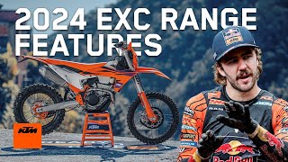 2024 KTM EXC Enduro range – Take a closer look with Mani  KTM [upl. by Repard]