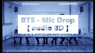 Use headphone 🎧 BTS  Mic Drop audio 8D [upl. by Aliekat]