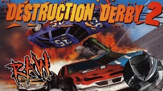 DESTRUCTION DERBY 2  3 RAW  Ретро Обзор [upl. by Valenba]