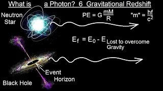 Particle Physics 22 of 41 What is a Photon 6 Gravitational Redshift [upl. by Finzer45]