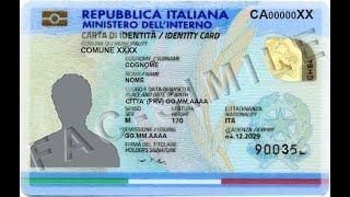 Presentazione Carta di Identità Elettronica all’estero [upl. by Homerus]