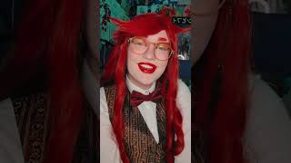 Everyone loves grell 💖 grellgrellsutcliffgrellsutcliffcosplayblackbutlercosplaymeme [upl. by Anizor]