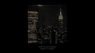 Nelly Furtado  Say It Right slowed  reverb instrumental [upl. by Aneen809]