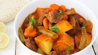 Ragout Recipe  Easy Beef Ragout Recipe  Delicious Beef Stew [upl. by Lebama453]