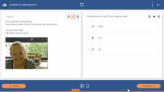 Luisteren examen A2 nieuw systeem 5 vragen [upl. by Colier866]