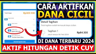 CARA MEMUNCULKAN DANA PAYLATER CARA AKTIFKAN DANA PAYLATER SUPAYA BISA PINJAM UANG DI DANA CICIL [upl. by Swane]