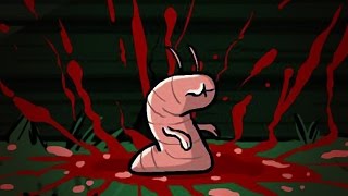 BLOODY BRUTAL FUN  The Visitor  Flash Animation Game [upl. by Aisyle]