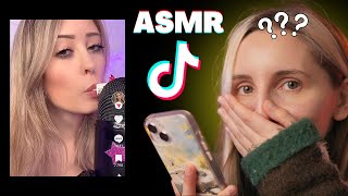 ASMR FR  Une ASMR artist Réagit aux TIKTOK ASMR 2 [upl. by Heidt419]