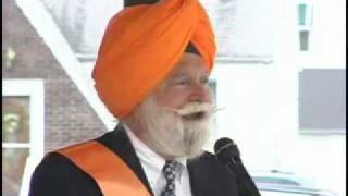 Dr Gurmit Singh Aulakh President of the Council of Khalistan at Carteret NJ [upl. by Aevin312]