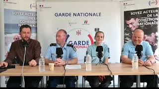 🔵 GENDARMERIE NATIONALE  sengager en tant que RÉSERVISTE opérationnel 🎙️ DIRECT GardeNationale [upl. by Achorn]