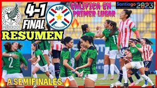 México Femenil vs Paraguay Femenil 🔥 RESUMEN 🔵 Juegos Panamericanos 28102023 Final 🇲🇽41🇵🇾 [upl. by Ragucci429]