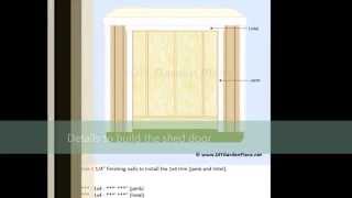 Build it Yourself 4x8 Lean to Shed Plans [upl. by Emilee134]