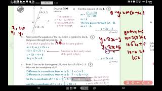 GCSE maths Finding Gradients  parallel lines and perpendicular lines [upl. by Brosine580]