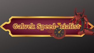 Galvek SpeedTrialist Elite Combat Achievement  OSRS [upl. by Ayatnohs190]