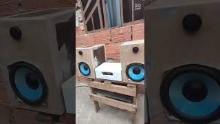 Projetinho bom e baratoautomobile caixabob bass speaker [upl. by Rodavlas713]