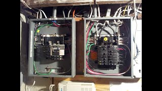 Inexpensive residential generator hookup [upl. by Anaerda]