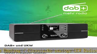 TechniSat DIGITRADIO 371 CD BT  Stereo Digitalradio DAB UKW CDPlayer Bluetooth Farbdisplay [upl. by Bocyaj]