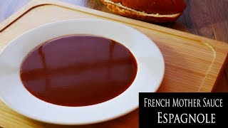 Espagnole Sauce amp Making Demi Glaze  Kitchen Basics [upl. by Abisha948]