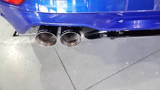 Oettinger exhaust Golf R 75 [upl. by Daffi]